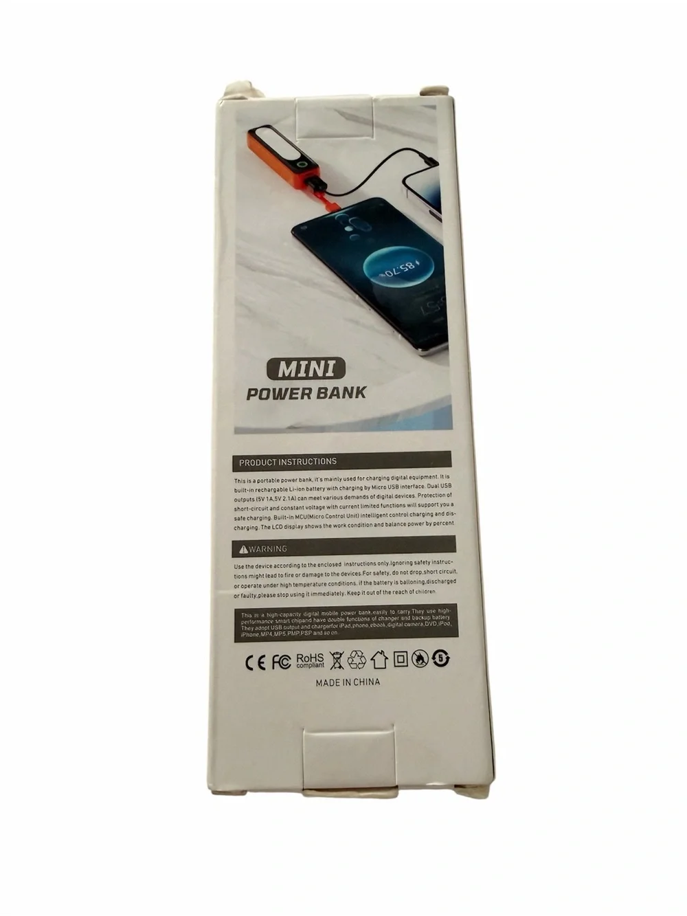 Power Bank 5000mah mini